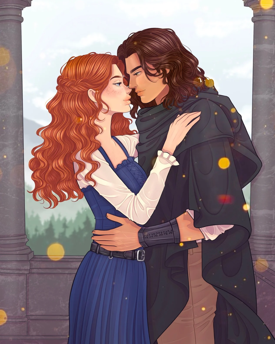 Ophelia and Elliot Art Print